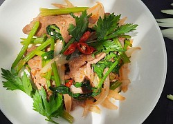 2 Cách làm cần tây xào thịt heo thơm ngon, đơn giản cho cả nhà