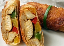 Bánh cuộn thịt gà mới lạ ngon tuyệt cho cả nhà