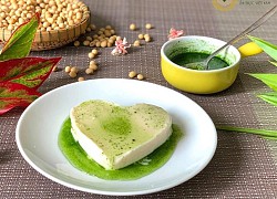 Bánh pudding đậu nành mềm mịn, thanh mát