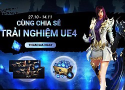 Bùng nổ cùng loạt sự kiện hấp dẫn mừng ngày ra mắt nền tảng đồ họa mới UE4 của tựa game Blade & Soul Việt Nam