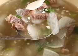 Canh củ cải thịt bò vị ngon khó cưỡng mà dễ làm