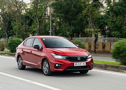 Chất thể thao của Honda City RS trong phân khúc