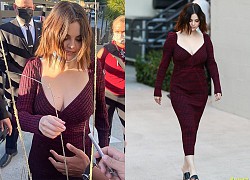 Có ai như Selena Gomez: Bụng mỡ rõ mồn một vẫn đẹp xỉu, hóa ra nhờ màn phô vòng 1 tăng size ngoại cỡ "đốt cháy" cả góc phố