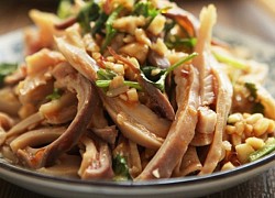 Dạ dày heo đừng chỉ luộc, đem trộn chua cay ngon giòn sần sật, ăn &#8220;bao phê&#8221;