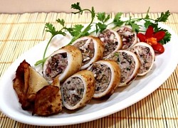 Mực ống nhồi thịt chiên giòn chiêu đãi cả nhà dịp cuối tuần