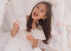 Ngất ngây trước visual tiểu mỹ nhân của nhóc tỳ Vbiz, hoá ra là con gái cưng của Hoa hậu dòng dõi hoàng tộc!