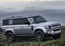 Phiên bản Land Rover Defender mới rộng thênh thang, người ngồi sau tha hồ làm điều mà không làm được trên Mercedes-Benz G-Class