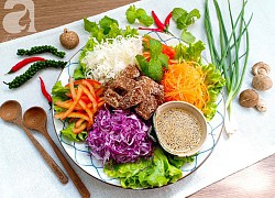 Salad ngũ sắc chay