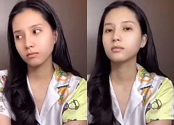 Thiên An lộ hình ảnh nhợt nhạt, xuống sắc thấy rõ hậu sinh con gái đầu lòng?