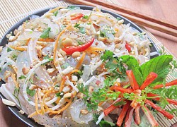 Nộm sứa tai heo giòn ngon chống ngán