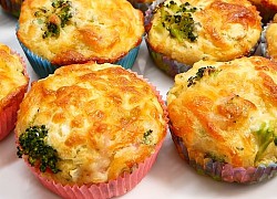 2 cách làm bánh muffin bông cải và cà rốt lạ miệng hấp dẫn ngon ngất ngây