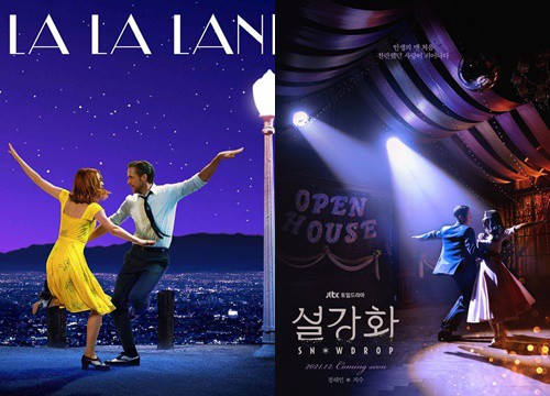 Bom tấn của Jisoo (BLACKPINK) bị tố đạo nhái poster La La Land, đến bao giờ mới hết vận xui đây?