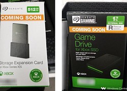 Card lưu trữ mở rộng cho Xbox Series X/S sắp ra mắt