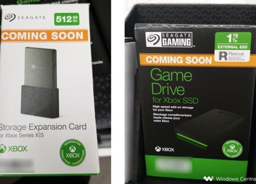 Card lưu trữ mở rộng cho Xbox Series X/S sắp ra mắt