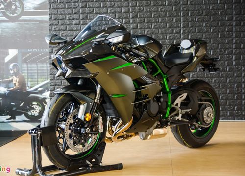 Chi tiết siêu môtô Kawasaki Ninja H2 Carbon giá 1,299 tỷ đồng