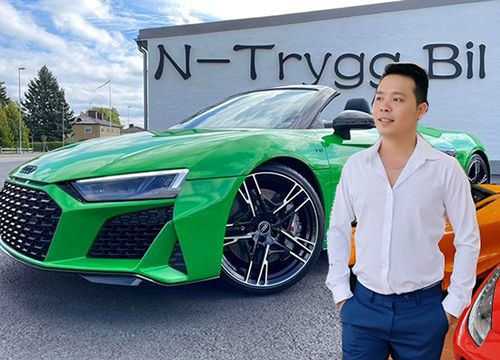 Đẳng cấp chơi xe của đại gia lan Sài Gòn: Sắm đồ độ hàng trăm triệu nâng cấp Audi R8 Spyder mạnh nhất Việt Nam dù xe chưa về tới tay