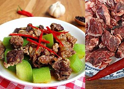 Món bò kho bí đao ngọt mát bổ dưỡng