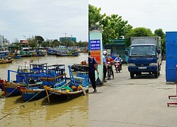 Phong tỏa cảng cá lớn nhất Bình Thuận