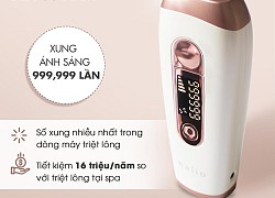 Sắm máy triệt lông cầm tay giá chỉ khoảng 3 triệu, hiệu quả ngang ngửa mà giá "hời" hơn hẳn đến spa