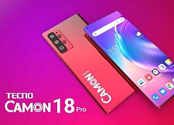 Tecno Camon 18 sắp ra mắt thiết kế bắt mắt, camera nâng cấp