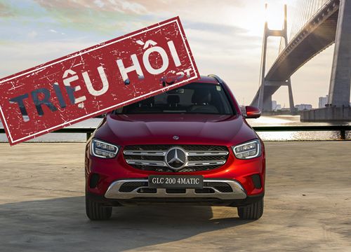 Triệu hồi Mercedes-Benz GLC tại Việt Nam vì túi khí bên nổ... chậm