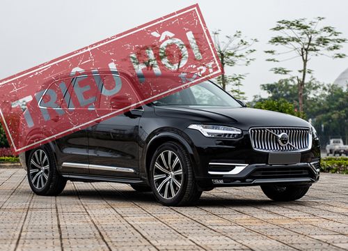 Triệu hồi Volvo XC90 vì lỗi hệ thống phanh