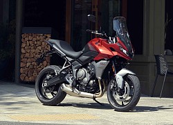 Triumph Tiger Sport 660 trang bị động cơ 3 xy-lanh như Trident