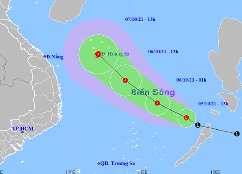 Vùng áp thấp sẽ mạnh lên thành bão, diễn biến rất phức tạp