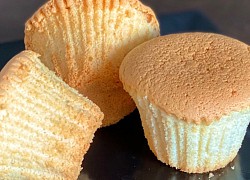 Cách làm bánh cupcake bông lan mật ong bông mịn mềm ẩm thơm ngon đơn giản