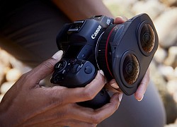 Canon ra mắt ống kính EOS R mắt cá kép để tạo nội dung 3D VR