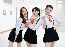 Đọ visual Min - Lan Ngọc - Thúy Ngân khi đồng loạt "cưa sừng làm nghé", nhập vai nữ sinh tại Running Man