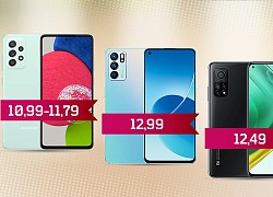 Galaxy A52s 5G đọ cấu hình với Reno6 và Mi 10T Pro