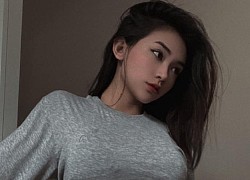 Hotgirl Cà Mau chúc CĐM ngủ ngon bằng bức hình diện nội y ren, khoe trọn vòng 3 trái đào