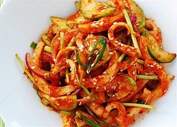 Món salad mực kiểu Hàn Quốc ngay tại nhà