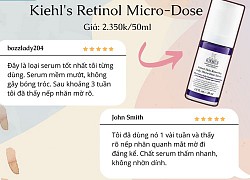 Serum retinol dịu nhẹ của Kiehl's tốt lắm nhưng vẫn có điểm lăn tăn nên chú ý trước khi mua