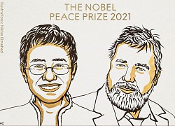 Giải Nobel Hòa bình năm 2021 thuộc về hai nhà báo Maria Ressa và Dmitry Muratov