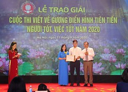 Thành lập Ban tổ chức cuộc thi viết về "Gương điển hình tiên tiến, người tốt, việc tốt"