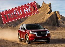 Triệu hồi Nissan Pathfinder 2022 vì các hàng ghế không an toàn