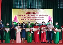 Vinh danh các giáo viên Lào Cai đoạt giải thưởng quốc tế