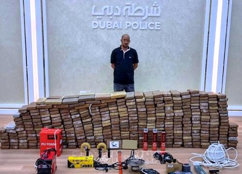 Dubai thu giữ 500kg cocaine nguyên chất