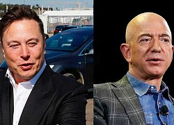 Elon Musk ám chỉ Jeff Bezos 'về nhì'