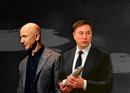 Elon Musk và Jeff Bezos chung bảng tỷ phú 'keo kiệt'