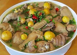 Món canh gà nấu măng chua ngọt vị ngon đậm đà