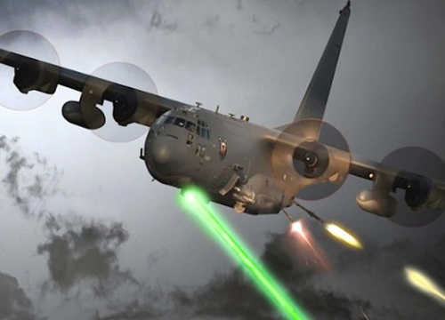 Mỹ đưa vũ khí laser lên "lô cốt bay" AC-130J