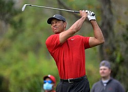 Tiger Woods lần đầu trở lại sân golf sau tai nạn