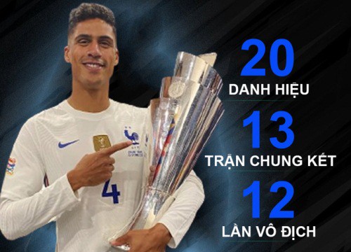 Varane xứng danh chuyên gia đá chung kết