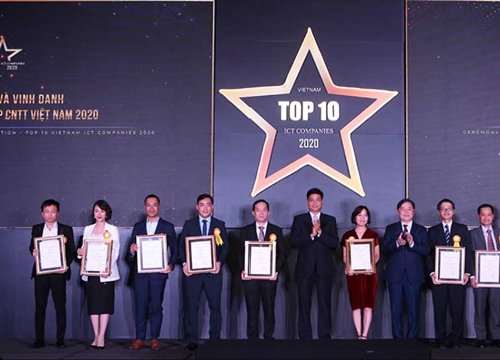 Vinh danh TOP 10 doanh nghiệp công nghệ thông tin Việt Nam 2021