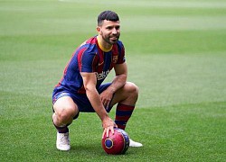 Aguero ghi bàn ở trận đầu khoác áo Barca