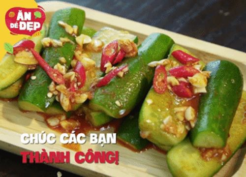 Chỉ mất 15 phút trong bếp, tôi làm được món kim chi dưa leo cực ngon khiến mẹ chồng cũng phải hỏi cách làm!