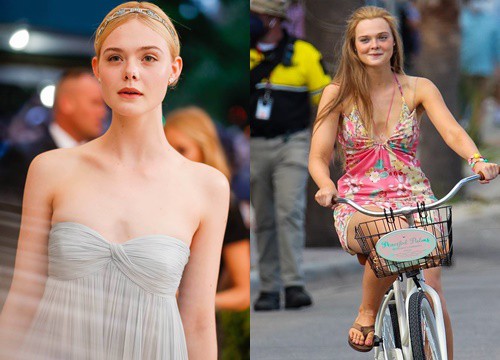 Còn đâu "công chúa" Elle Fanning đẹp như tiên tử ngày nào: Visual tuột dốc, sốc nhất là body lộ cả xương ngực